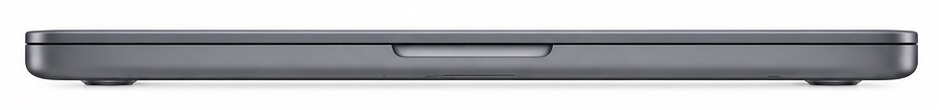 14-inch MacBook Pro with M5 Max front edge