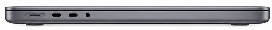 14-inch MacBook Pro with M5 Max left